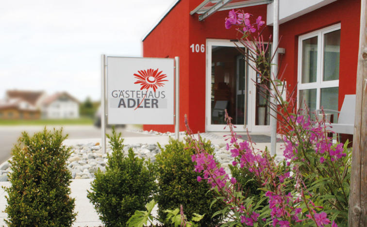 Hotel Gaestehaus Adler Biberach an der Riß Exterior foto